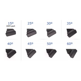 Hidden River Eufy S220 Mounting wedge bundle (30º, 45º, 60º) for Eufy Video Doorbell S220