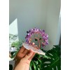 sumgiftforall Handmade Crystal Money Tree on Agate Slice Tree of