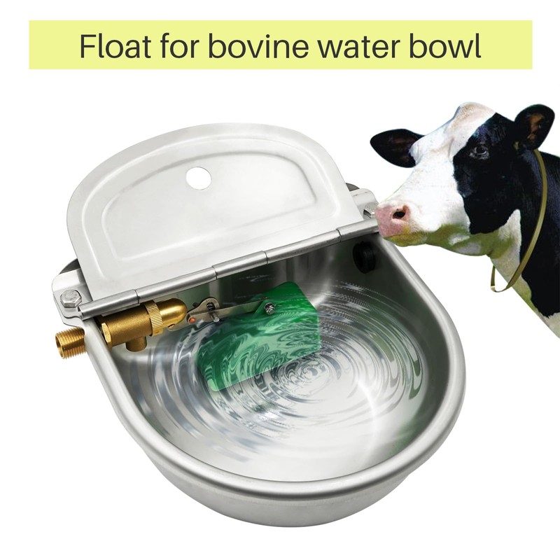 MasXirch 1/2 Inch Brass Valve with Plastic Float Water Float