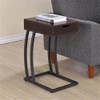 BOWERY HILL 1 Drawer End Table with Charging Ports in