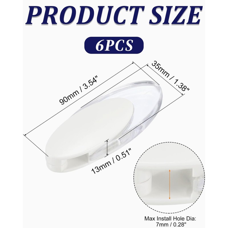 QLEUIFT Cord Weight Replacement Blinds, Chain Weight for Roller Blinds,