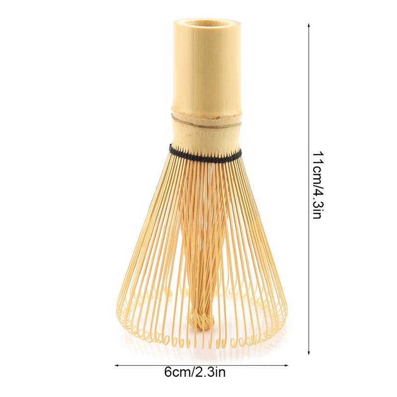 Natural Bamboo Tea Whisk Chasen Preparing Matcha Powder Brush Tool(72