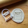 Sweet Prints Inc R.I.P. Tombstone Cookie Cutter - Dishwasher Safe