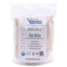 3lb Montana Gluten Free Organic Oat Bran
