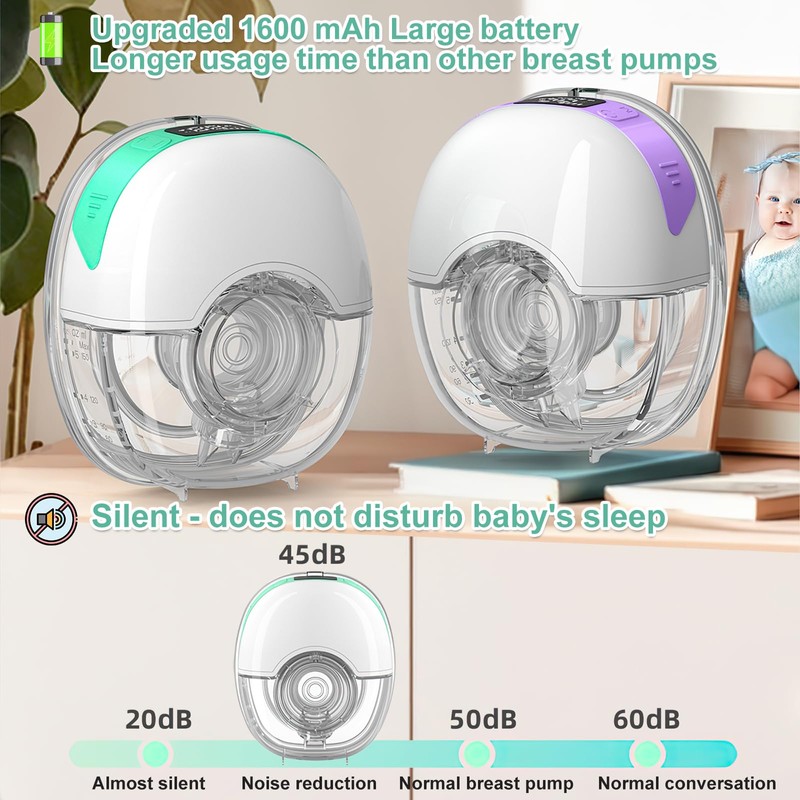 Electric Breast Pump (Green)