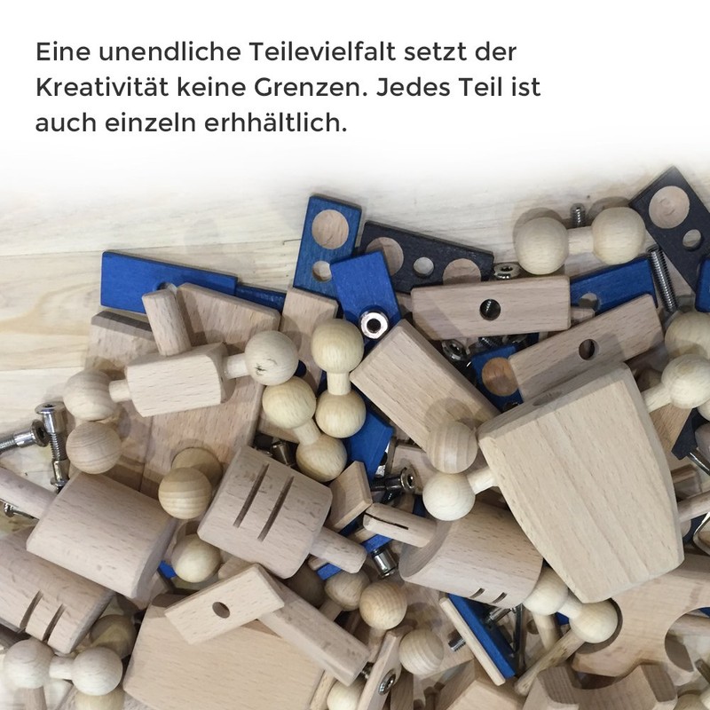 rewoodo Helden Wooden Toy from 3 Years Made in Germany
