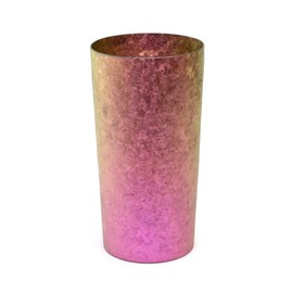 HORIE T08KM350GP Titanium Double Layer Tumbler, Made in Tsubame, Niigata Prefecture, Gradient Pink, 11.8 fl oz (350 cc)