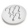 YIEUR Pack of 200 S Shape Mini Hooks Stainless Steel