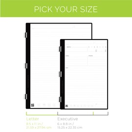 Rocketbook Pro Daily To Do Page Pack Scannable Pages for To-Do Lists and Agendas Write, Scan, Erase, Reuse, 20 Sheets. Executive Size: 17, 1 x 10, 73 cm, AXSF6-E-K, White