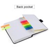 Vanpad Black Hardcover Mini Notebook Two Pack 3X5.5 Portable Journal