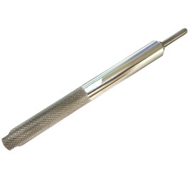 Pro Trucker PTSPM50 Freightliner Cascadia Truck Spot Mirror CB Mobile Antenna Mount, Satellite Antenna Mount, 6 Inches, Stainless Steel, Chromed Brass Ferrule