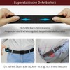 LionVII Mens Elastic Belt 130cm Stretch Belt with Plastic Buckle