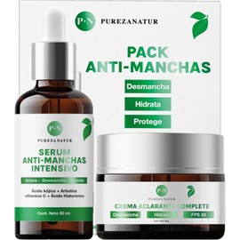 Pack Antimanchas PUREZANATUR - Serum Despigmentante Intensivo + Crema Aclarante
