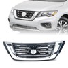 KARPAL Front Bumper Grille Grill Upper Compatible with 2017-2020 Nissan