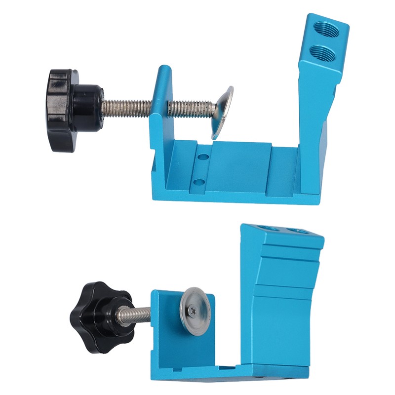 15° Oblique Hole Locator Positioner Set Aluminum Alloy Pocket Hole