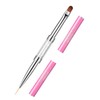 Cobee Brush for Gel Nails Dual-Ended Fineliner 2 in 1