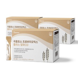 HelloBio (현대홈쇼핑)곡물효소 프로바이오틱스 플러스 알파CD 90포 3박스 총 270포 (Hyundai Home Shopping) Grain Enzyme Probiotics Plus Alpha CD 90 Packs, 3 Boxes Total 270 Packs