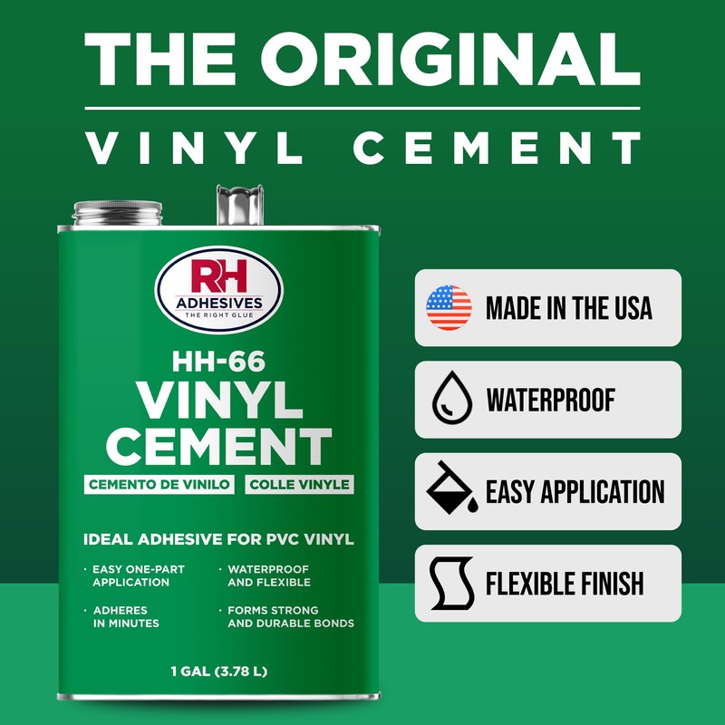 HH-66 Vinyl Cement 1 Gal. - Vinyl Adhesive, Cement Glue,