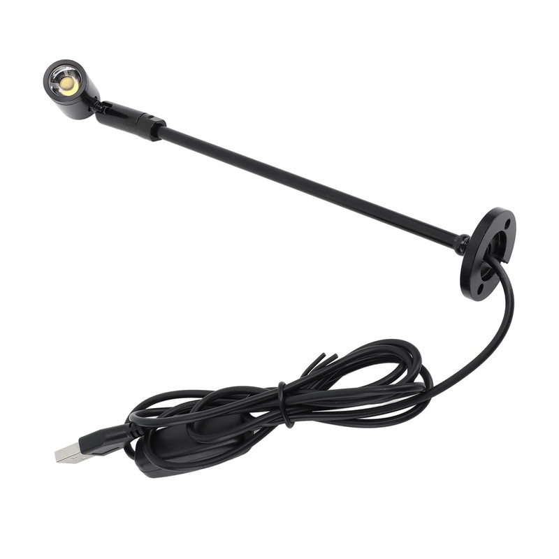 Mini Spotlight LED Lamp, Standing Cabinet Spotlight Adjustable Angle for