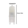 Lxcom Lighting G9 LED Dimmable Bulb 1W LED Corn Light
