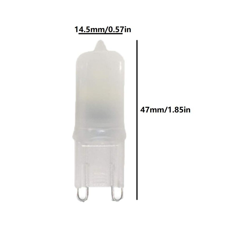 Lxcom Lighting G9 LED Dimmable Bulb 1W LED Corn Light