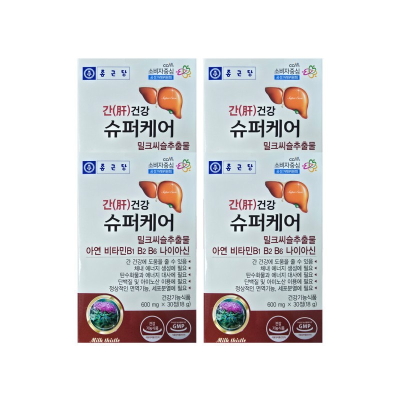 Chong Kun Dang Liver Health Super Care 600mg x 30