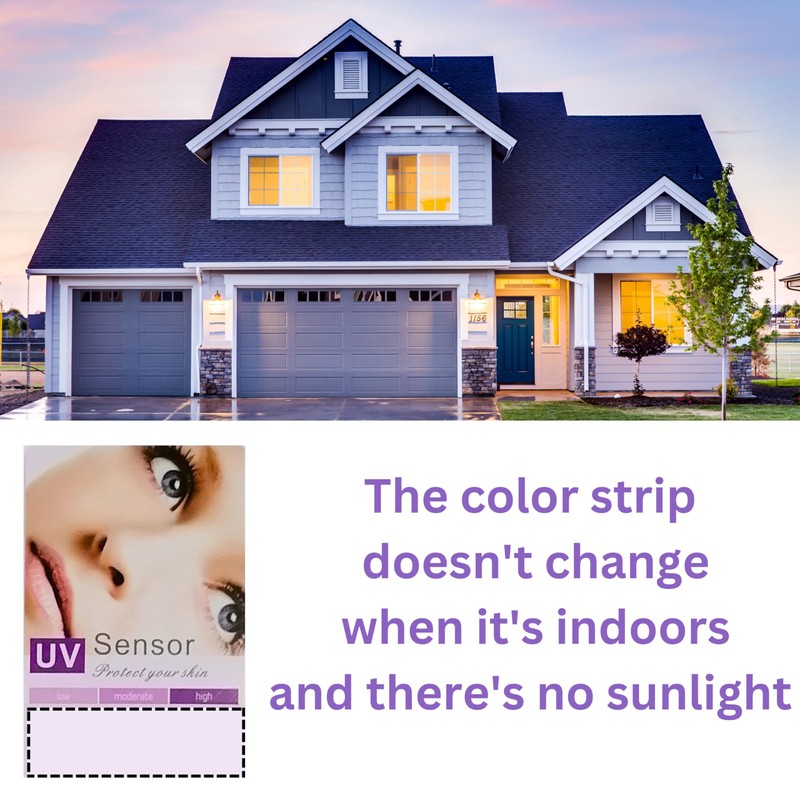 UV Tester, UV Tester Card, UV Detector, Reusable UV Identifying