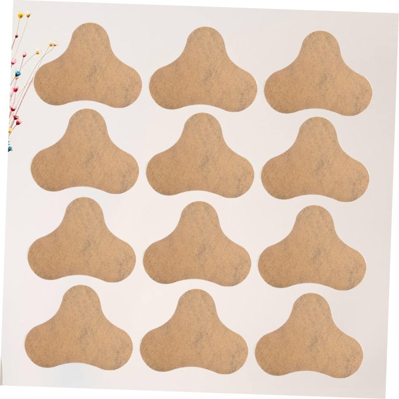 TOVINANNA 12pcs Moxibustion Stickers for Neck and Shoulder Self-heating Wormwood