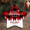 Merry Christmas Bogart Ornament Bogart GA Christmas Ornament 2024 Gift