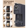 PURHUGO CHEF Multi-Capsule Espresso Machine, Brews Coffee or Hot Water,