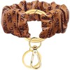 Huxolynifty Scrunchie Keychain Wristlet, 1 Pcs Scrunchie Wristlet Keychain for