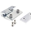 Di Vapor (R) 90 Degree Wall Mounted Shower Door Glass