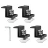 Pack of 4 Solar Panel Bracket End Clamp 30 mm