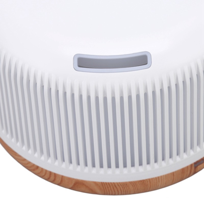 300ml Wood Grain Humidifier Aromatherapy Diffuser Humidifier with 7 LED