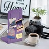 Acrimet Jumbo Premium Metal Bookends 9" (Heavy Duty) (Purple Color)