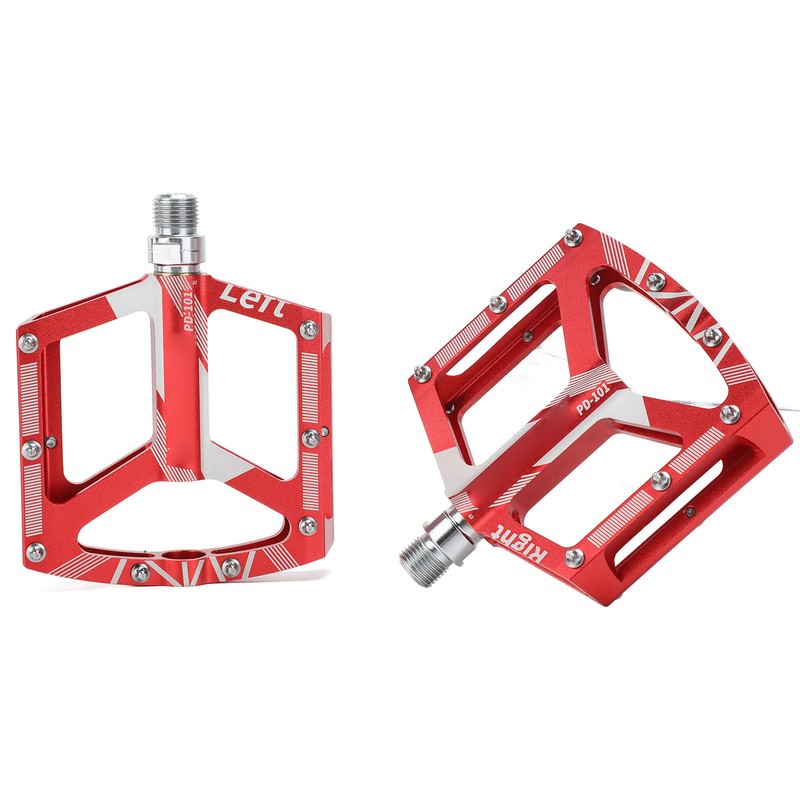 2PCS Universal Mountain Bike Pedal Replacement Non Slip CNC Aluminum