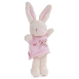 Ragtales RT902 Fifi Babbit Collection Soft Toy Baby Rattle, White