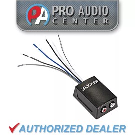 KICKER 46KISLOC2 KICKER Speaker Wire-to-RCA Line-Out Converter 2 Channel w/+12v Turn On