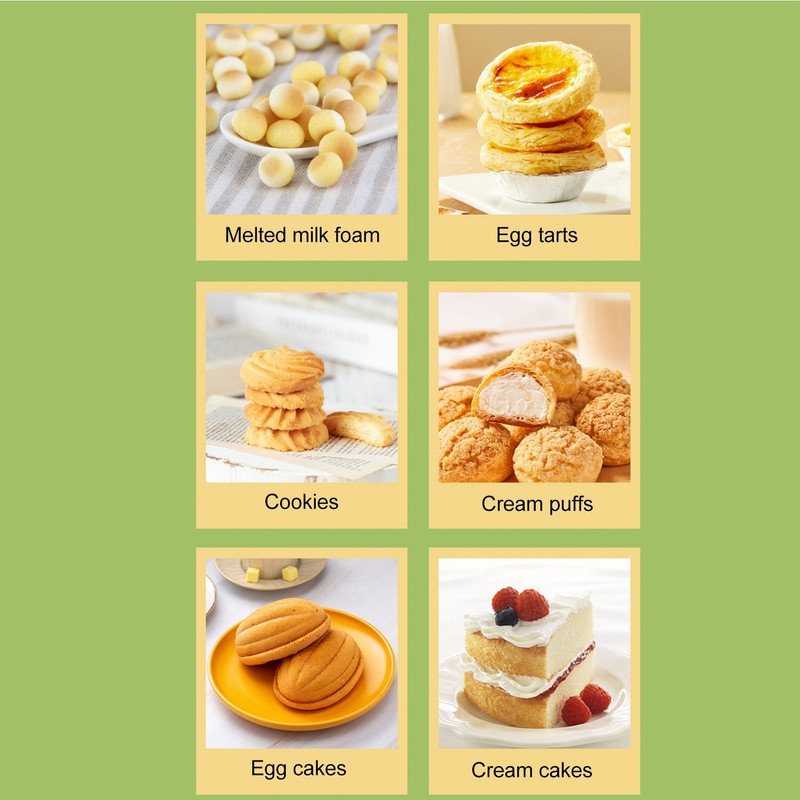 Electric Egg Beater 800mah Rechargeable Cordless Hand Blender Efficient Handheld