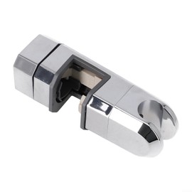 Shower Head Holder, Universal 15mm-30mm for 360 Degree Rotation Sprayer Bracket Adjustable Chrome Shower Rail Head Holder Detachable Slider Bar for Shower System(Silver)