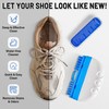 FULEEAN Water-free Shoe Cleaner Kit,100ML Shoe Clean Kit with Brushes