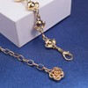 Suyi Gold Chain Belts for Women Rhinestone Waist Chain for
