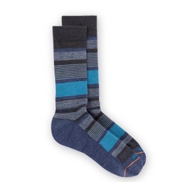 PISAC Men's Jagger Crew Socks, Olive, Large