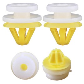 100 Pcs Trim Clips Side Door Wheel Arch, Trim Clips Moulding Clips,Door Wheel Arch Trim Clips for For Land Rover Discovery 3 4 Range Rover Sport Plastic Clips,Wheel Arch Trim Clips