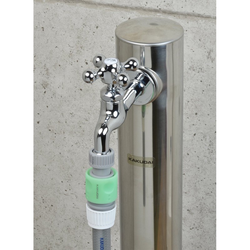 Kakudai 702-022-13 Long Horizontal Faucet for Garden