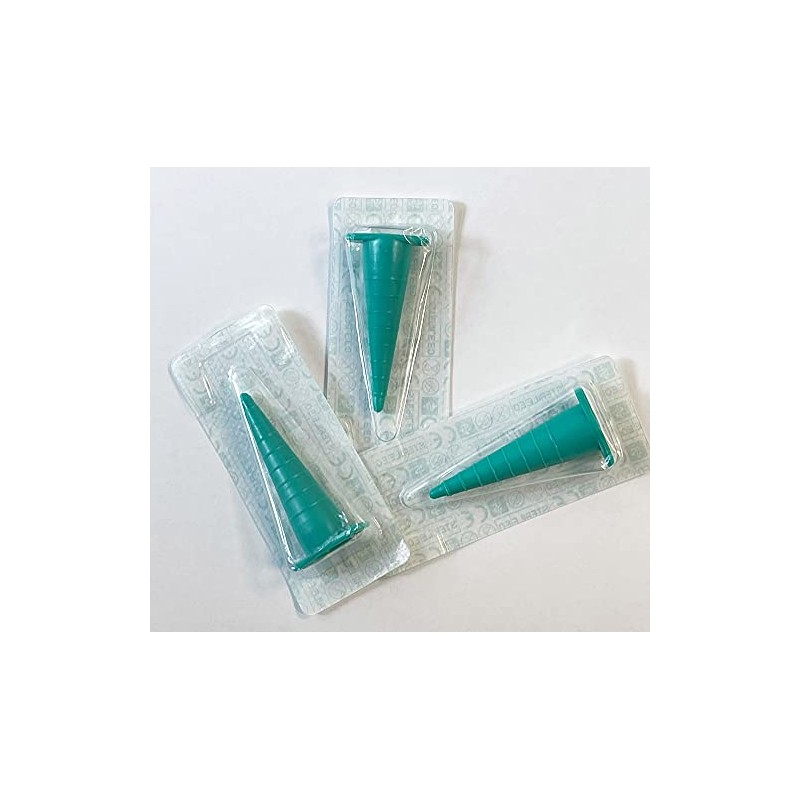 25 x Catheter Plugs with Handle for Closing Catheter, Tube,