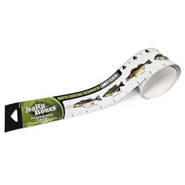 Salty Bones 36" Fishing Ruler Sticker - LAWSTICKER - North Carolina Freshwater Edition