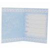 Blue Dove Cross Invitations with Envelopes – Pack of 8
