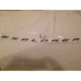 Ford DB5Z-5842528-A Black/Graphite OEM Explorer Sport Hood Letters Emblem