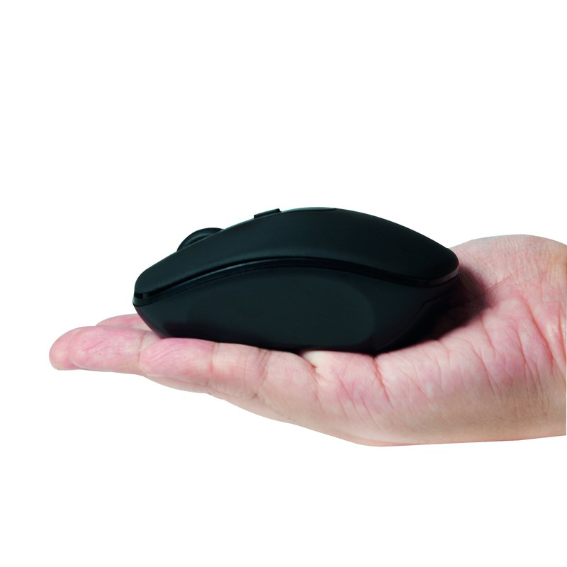 LogiLink ID0078A Optische BT Maus, 1000/1600 DPI schwarz